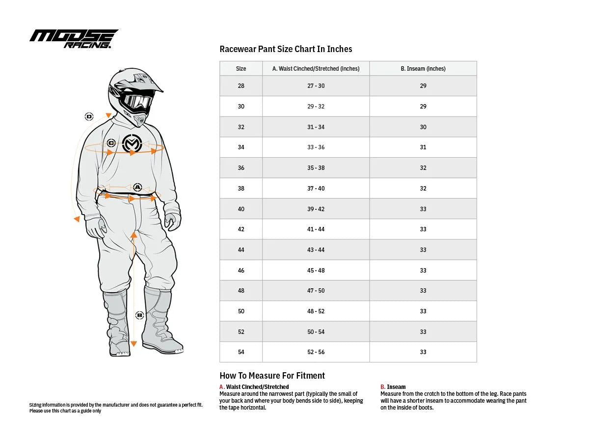 Moose Offroad Agroid Pants For Men - Black/Gray/Orange/Red/Yellow