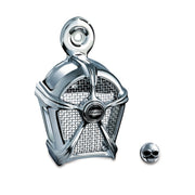 Kuryakyn Mach 2 horn cover - Chrome/chrome mesh insert