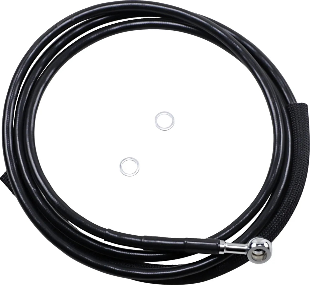 Drag Specialties Hydraulic Clutch Line Stainless Steel 74-1/8"
