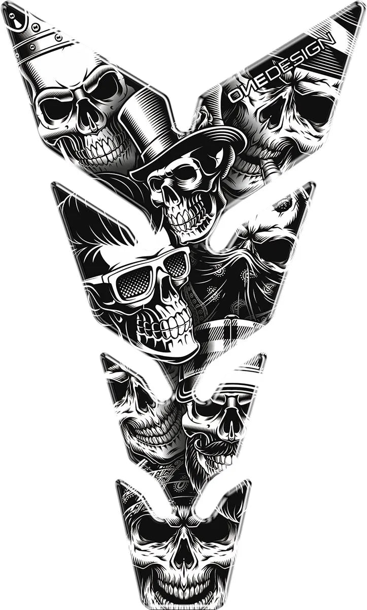 Onedesign Resin Tank Pad For Motorcycles