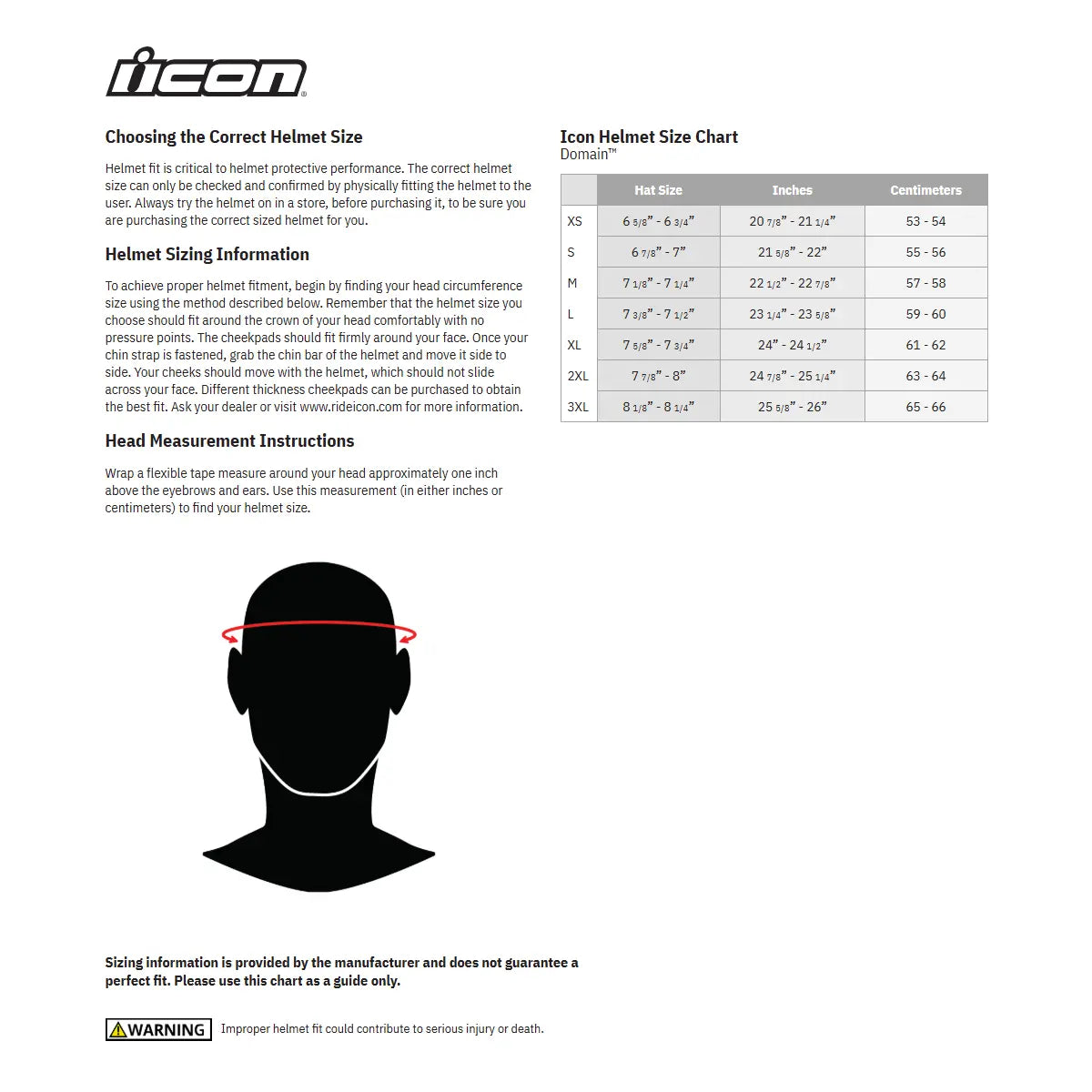Icon Domain Nouveau Helmet - Full-face Frp Composite
