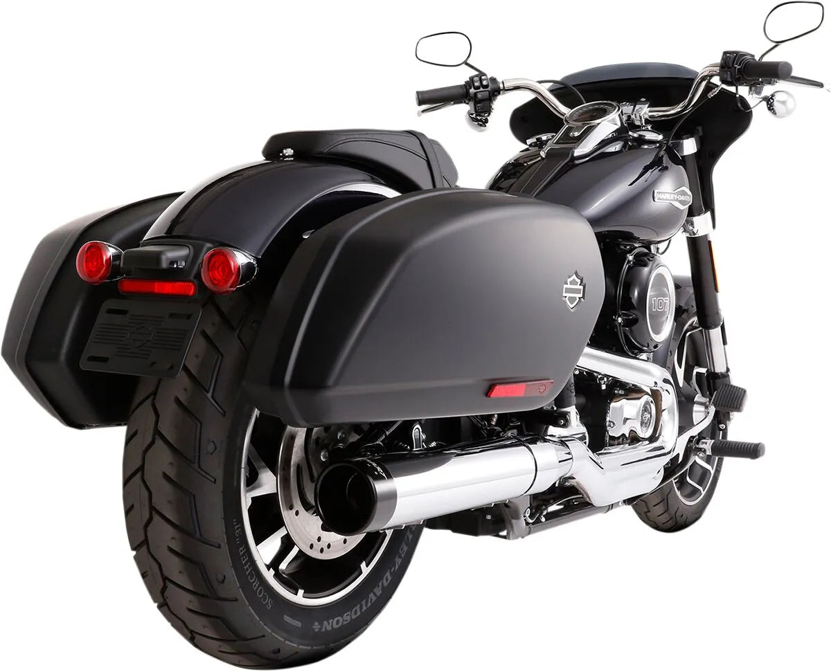 Rinehart Racing 4" Slip-On Avgasrör för Softail Sport Glide