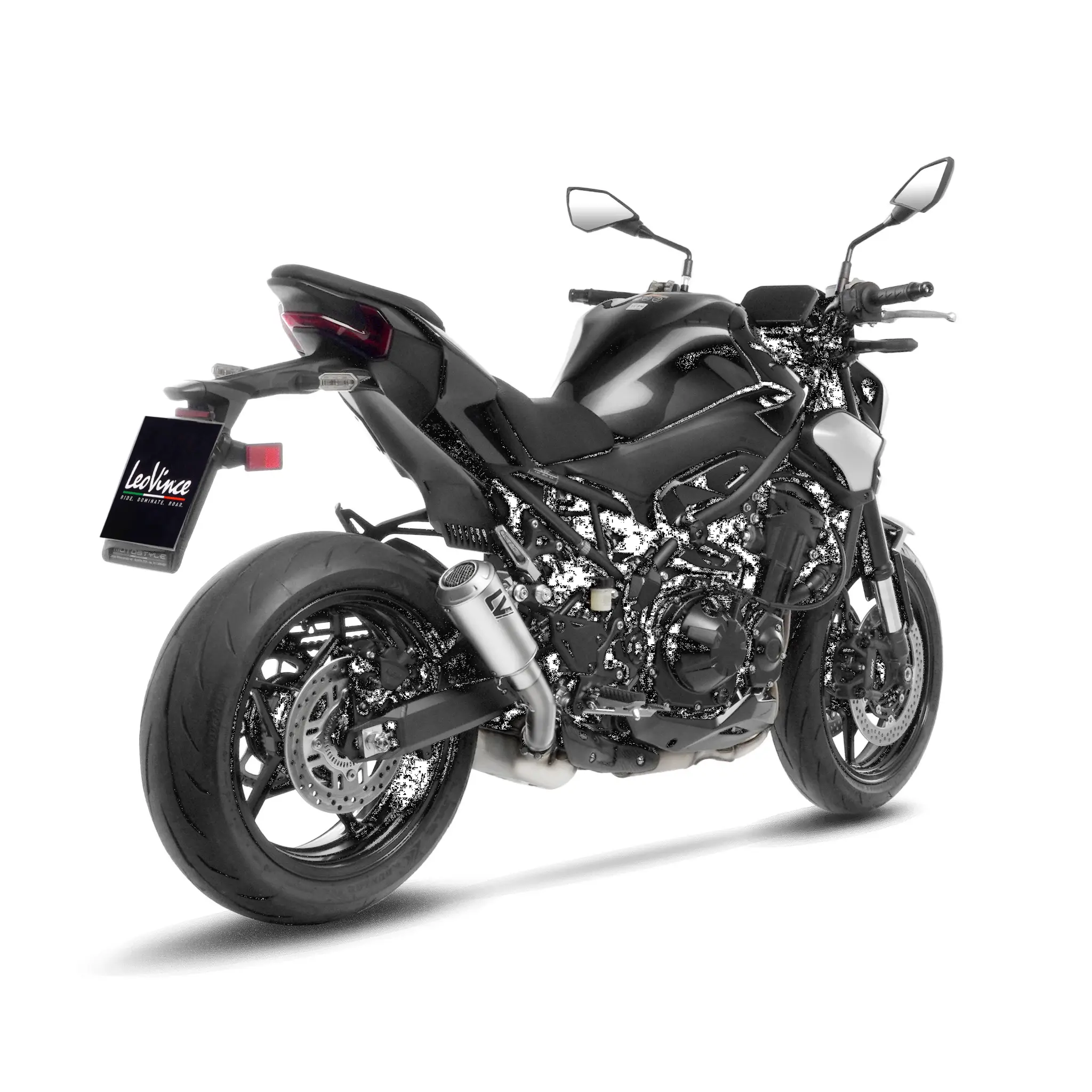 Leovince Lv-10 Stainless Steel Slip-on Muffler - ECE Street Legal Approved