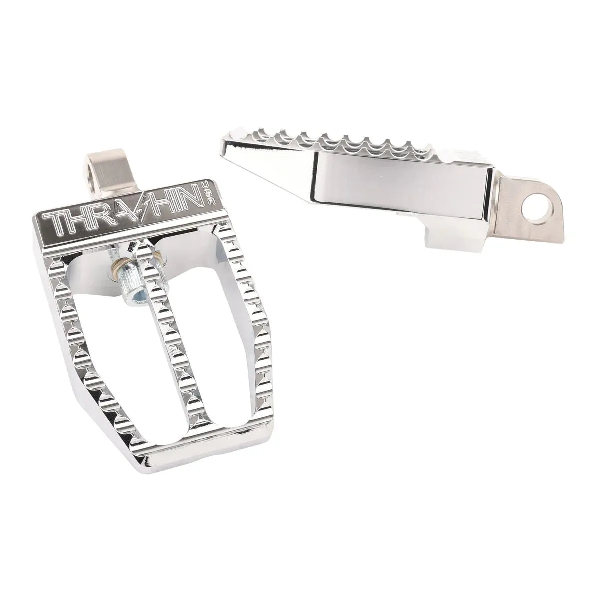 Thrashin Supply Co. Militant Foot Pegs - Chrome