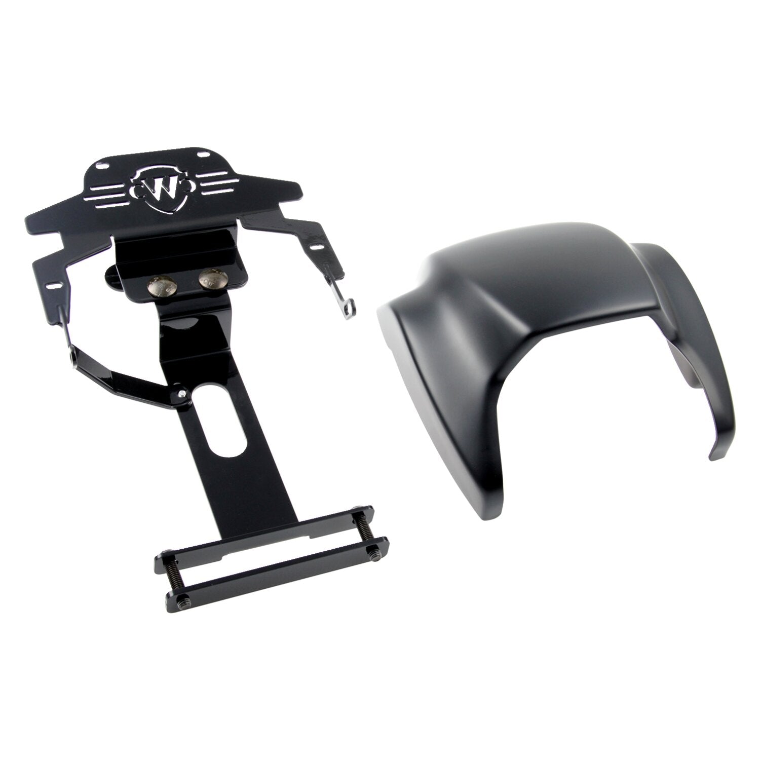 Cult-Werk headlamp mask 'New Night Rod' - Gloss black