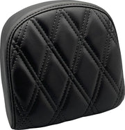 Le Pera Sissy Bar Pad - Black Vinyl - 7.5"