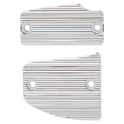 Arlen Ness 10-gauge master cylinder cover set chrome
