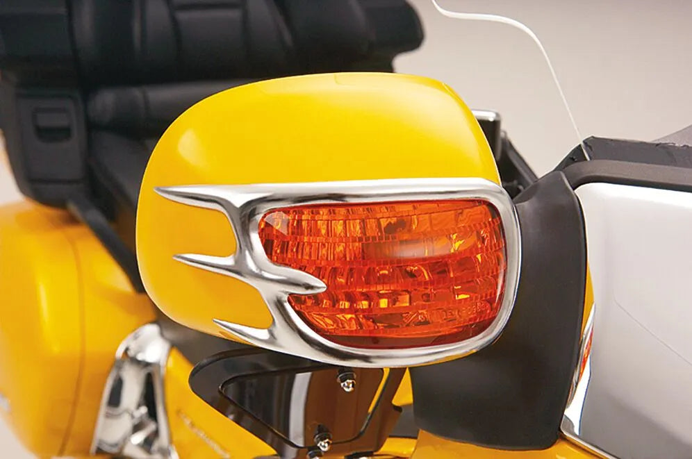 Show Chrome Mirror Back Accent Grilles