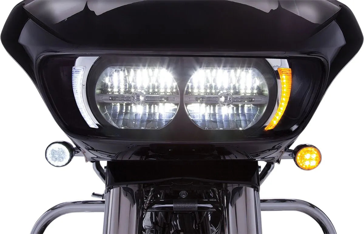 Ciro Fang® Headlight Bezels - Led Accent Lights