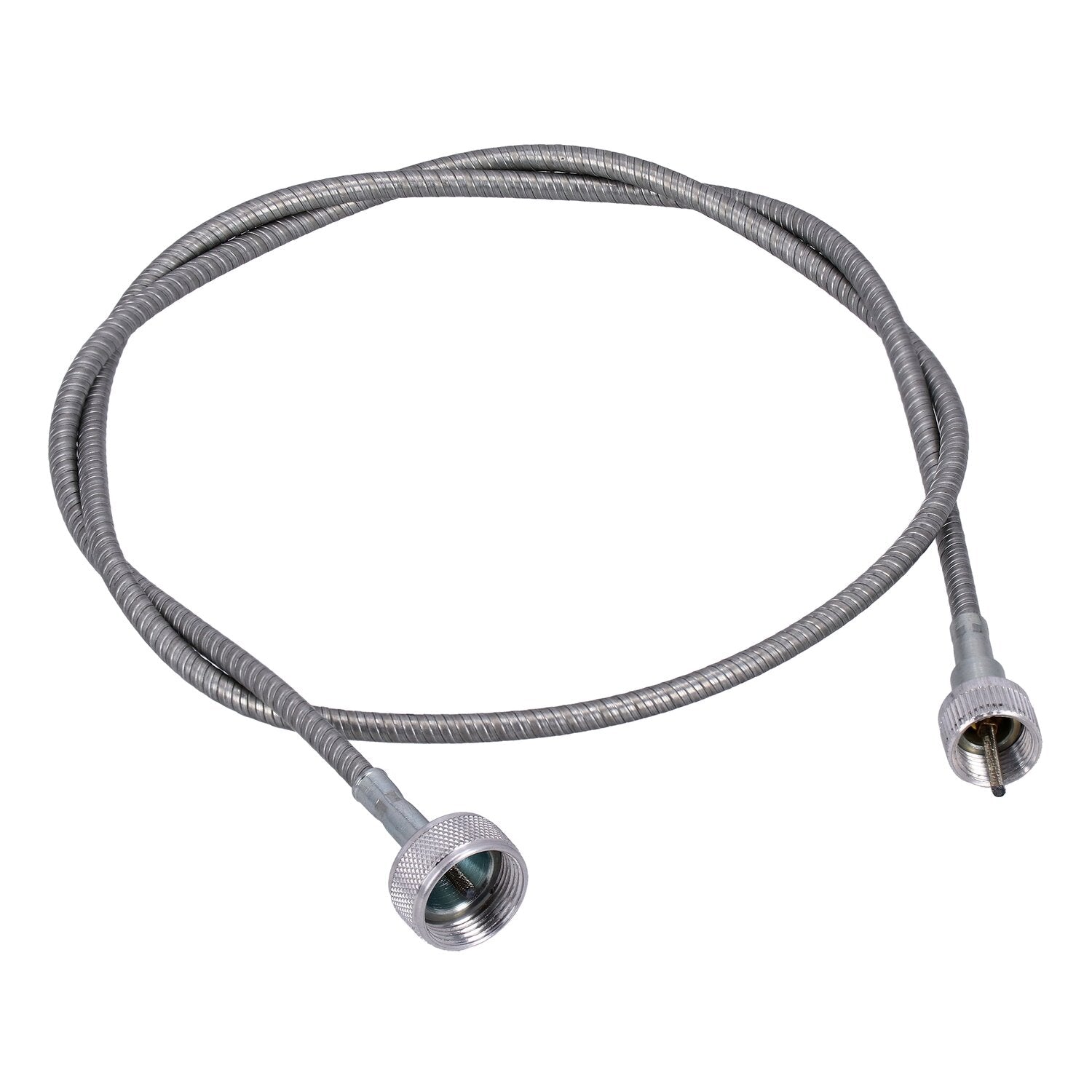 Barnett transmission speedo cable - 46" - Bare metal finish