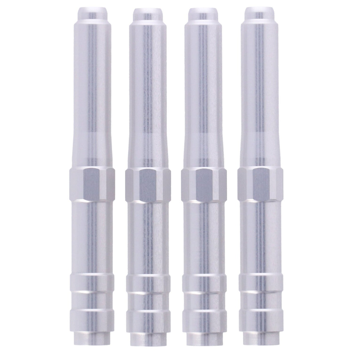 Dippert 04-up XL aluminum pushrod cover set - Silver