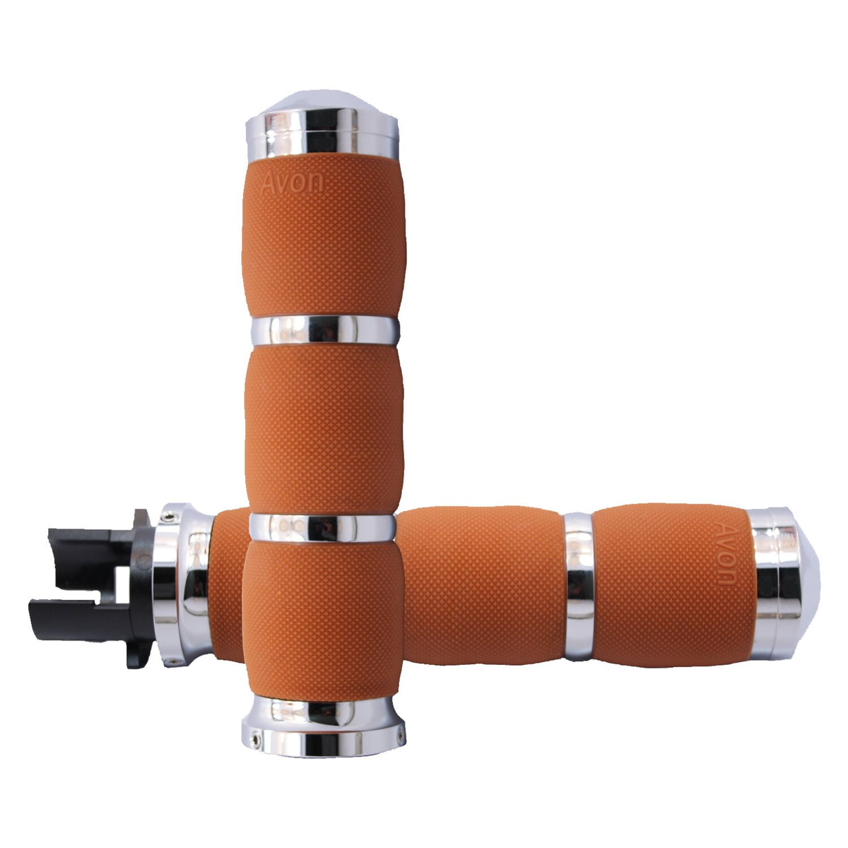 Avon Grips Avon air cushioned grips chrome tan