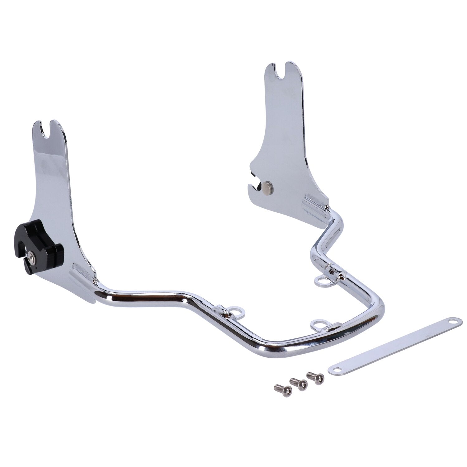 MCS Sissy bar kit 1-piece upright - Chrome