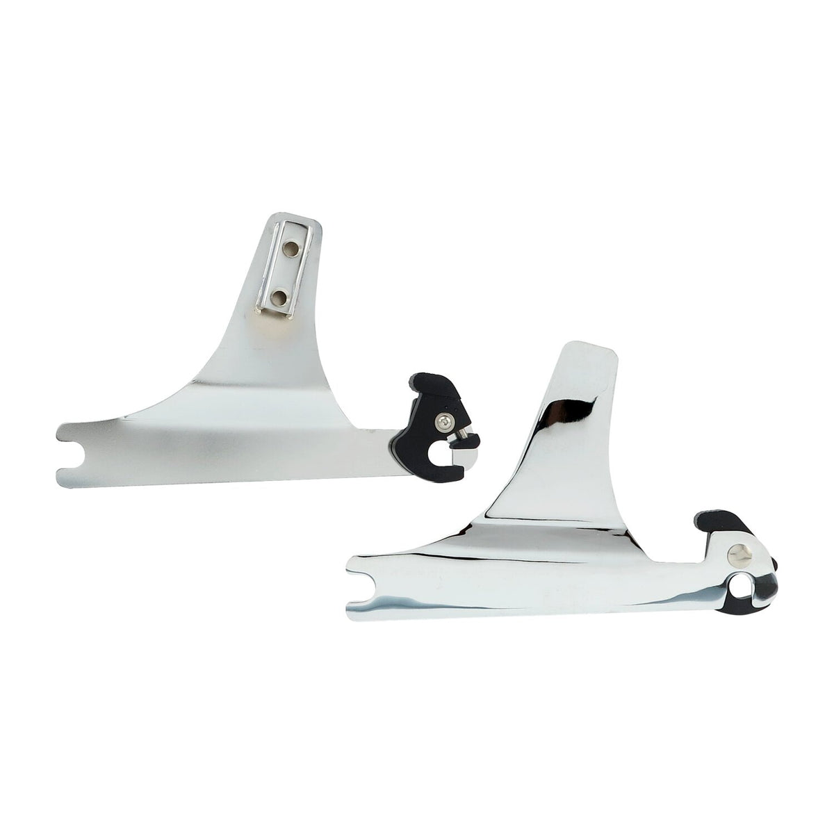 MCS Detachable sissy bar side plate - Chrome