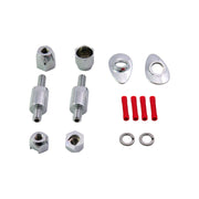 MCS Sissy bar turn signal relocation kit for Softail - Chrome