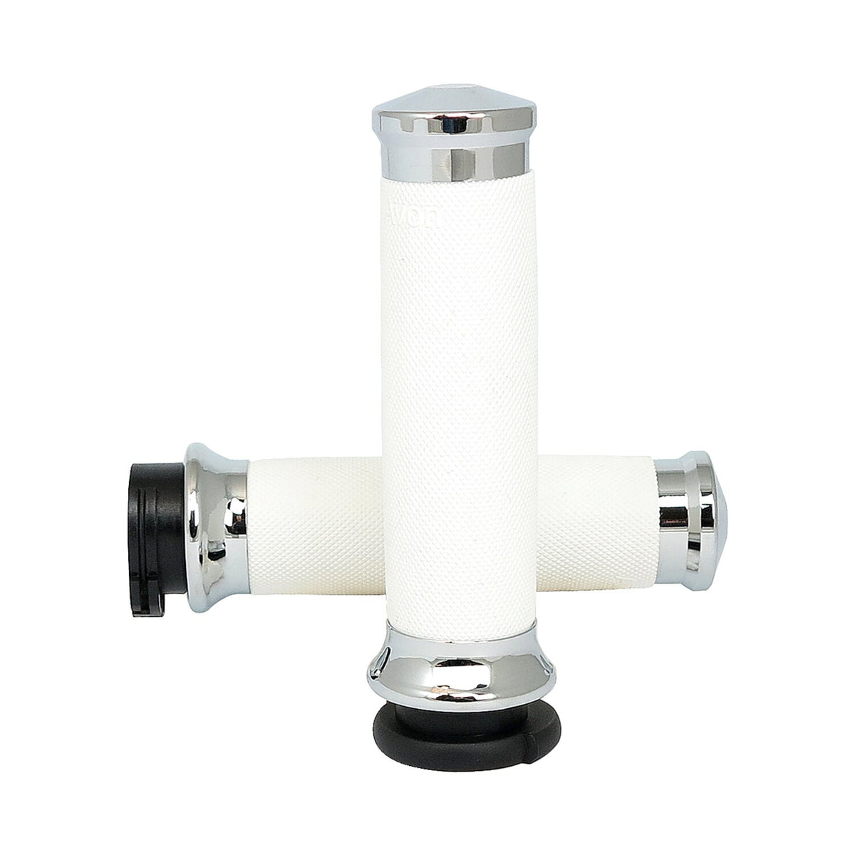 Avon Grips Avon Custom Contour grips chrome/white