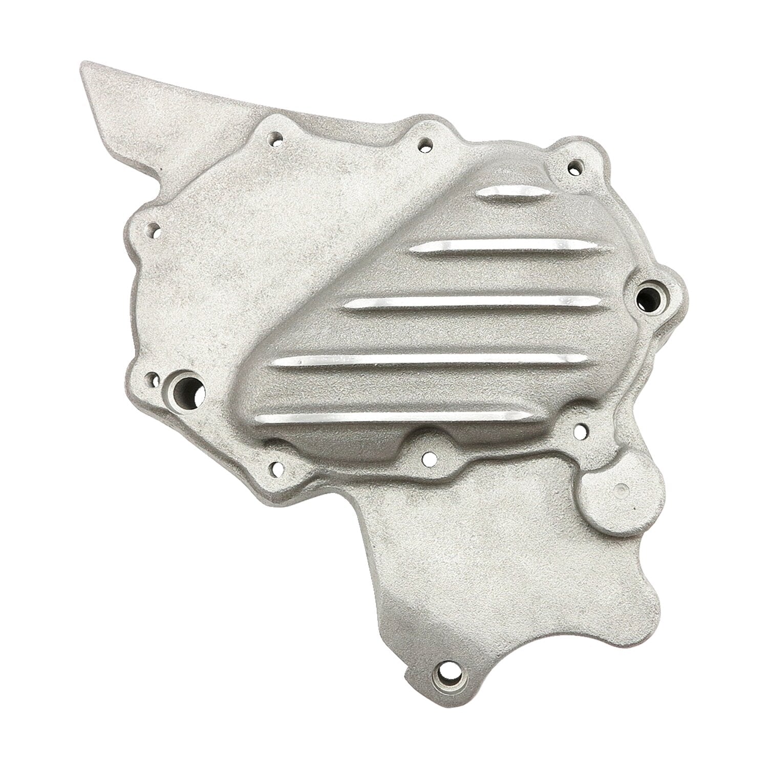 EMD ribbed sprocket cover XL - Semi-Polished