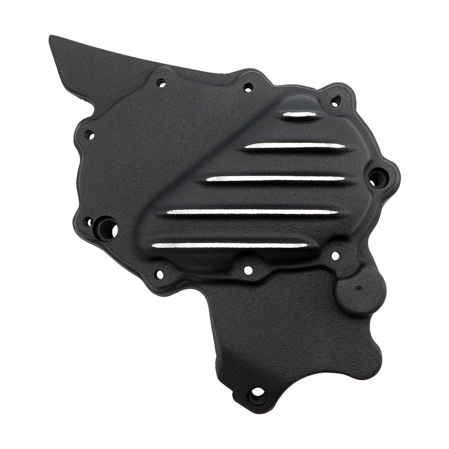 EMD ribbed sprocket cover XL - Black Cut