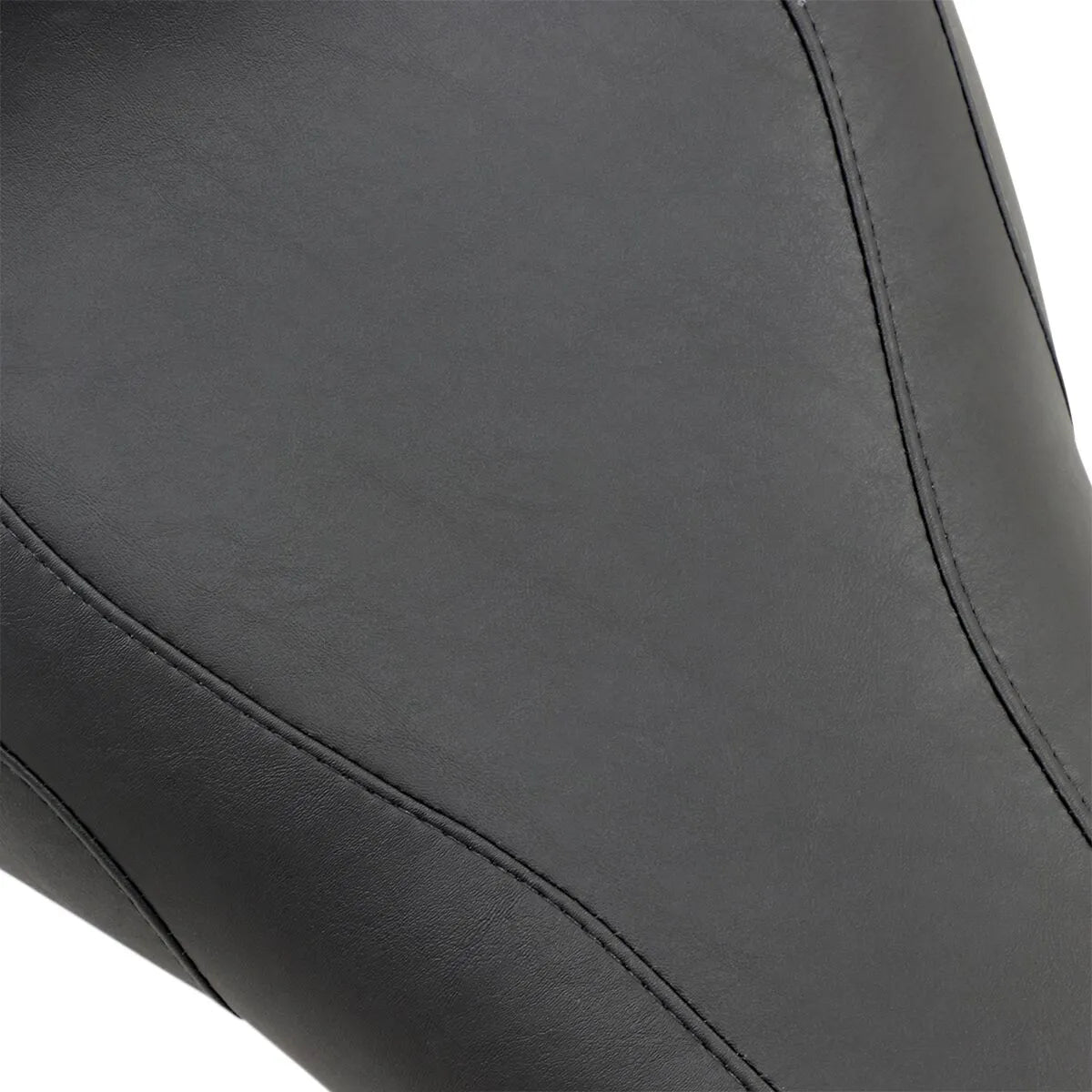 Mustang Tripper Solo Seat - Black - For Harley Davidson