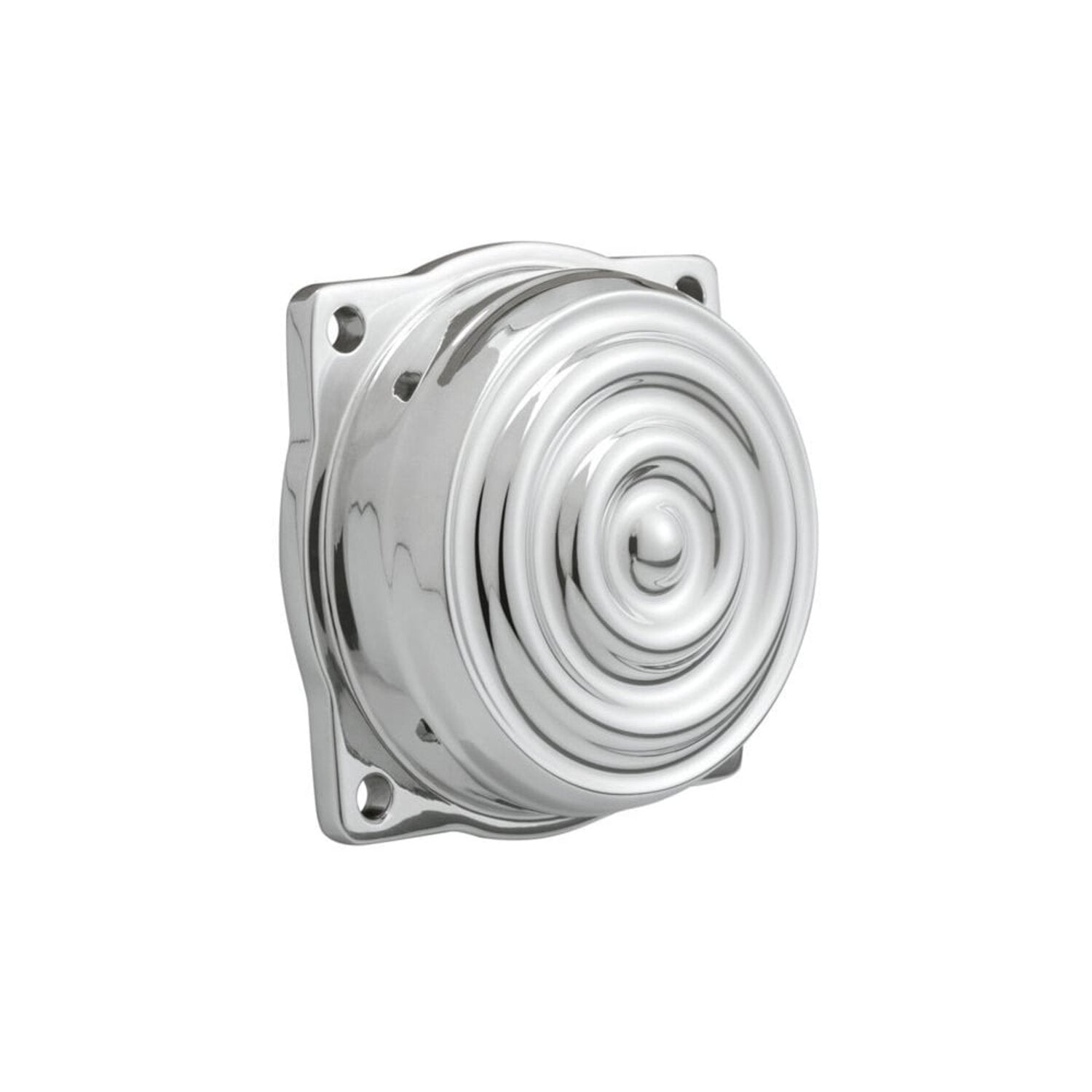 Motone CV carburetor top cover - Finned/Rippled - Polished