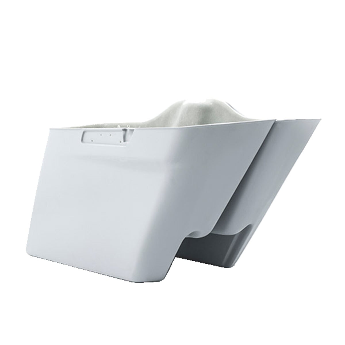 Killer Custom 4″ down stretch extended saddlebags