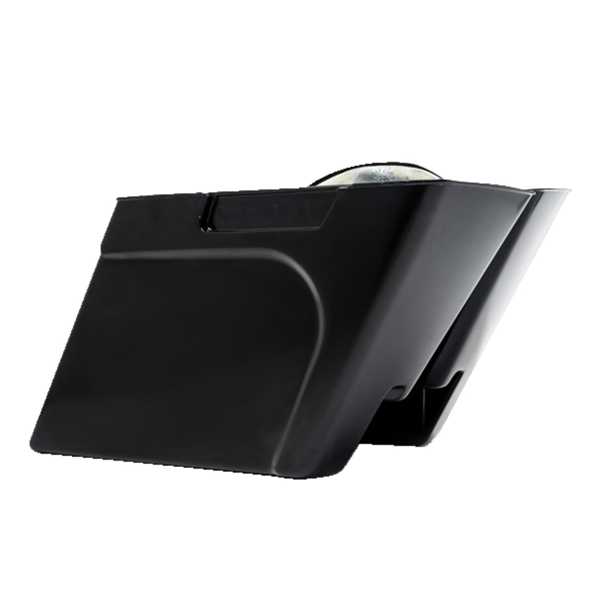 Killer Custom 4″ stretch Down extended saddlebags