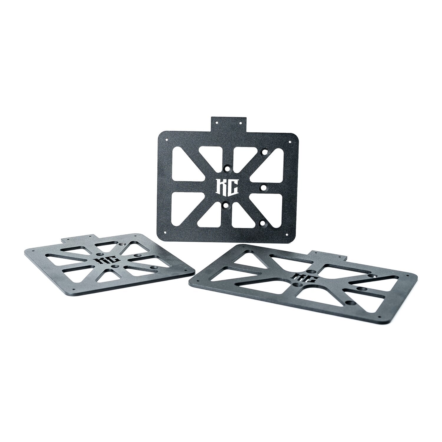 Killer Custom 'Web' license plate holder for Norway - Black
