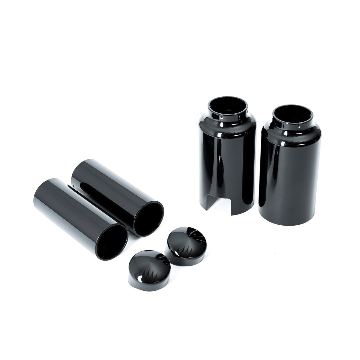 Killer Custom 'Aggressor' series full fork cover set - Black