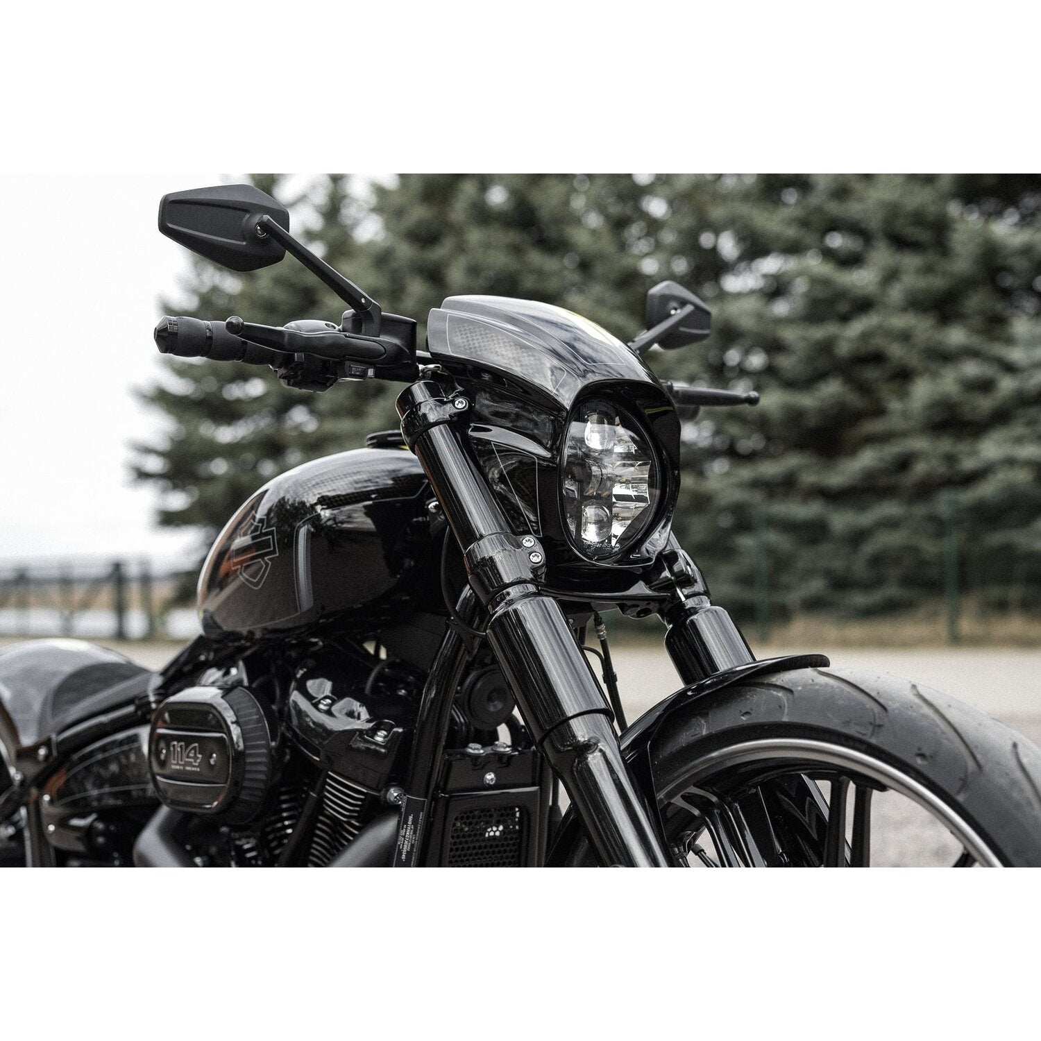 Killer Custom 'Aggressor' series full fork cover set - Black
