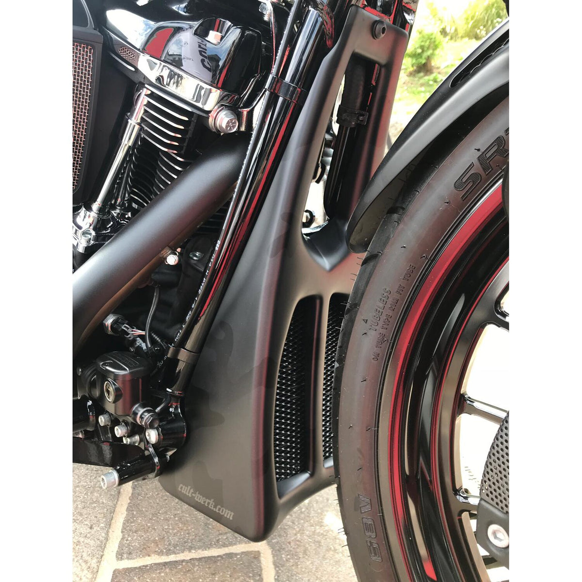 Cult-Werk bug spoiler 'Custom' - Gloss black