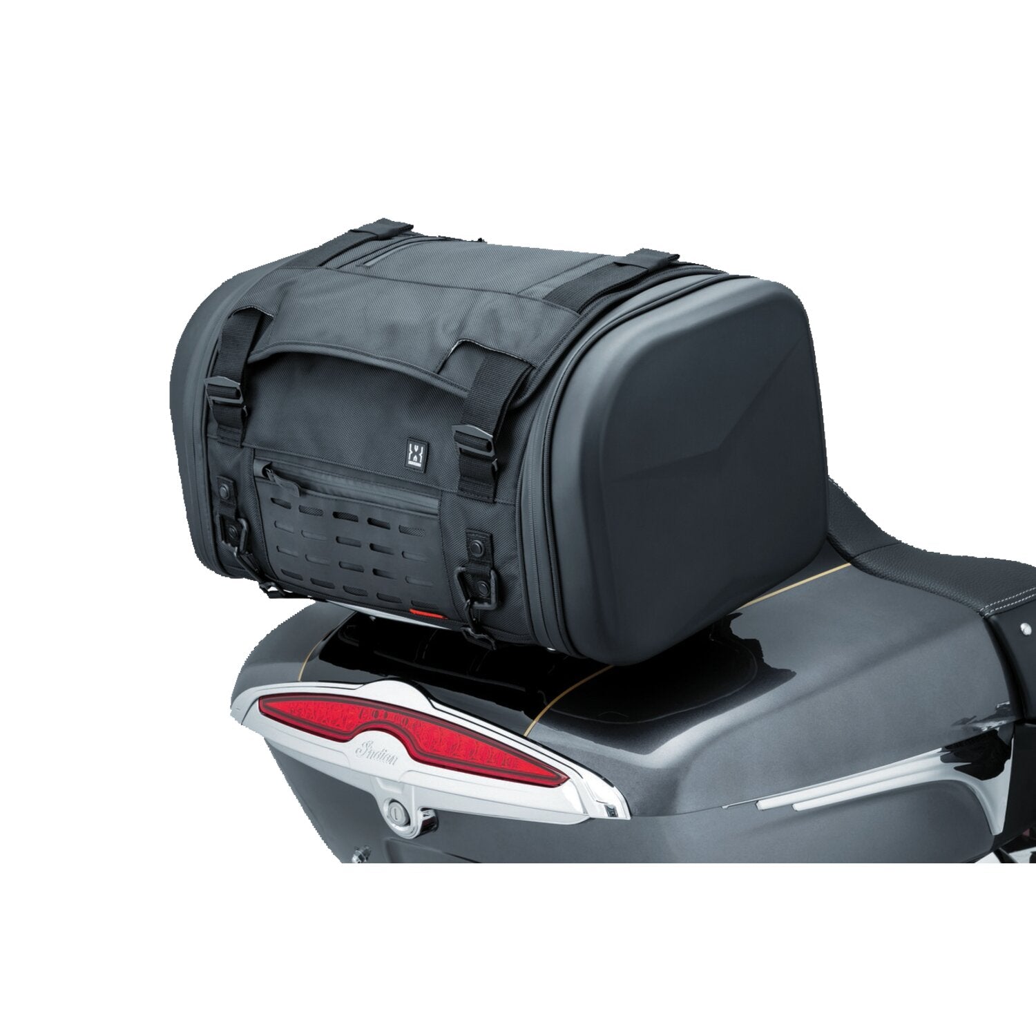 Kuryakyn Xkursion XS steward roll bag black
