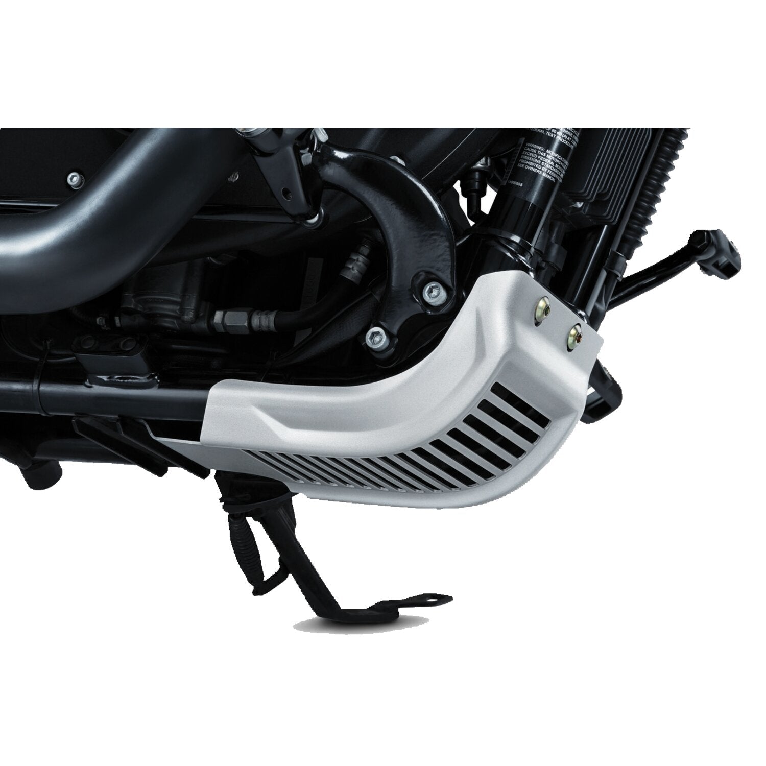 Kuryakyn Dillinger skid plate - satin silver