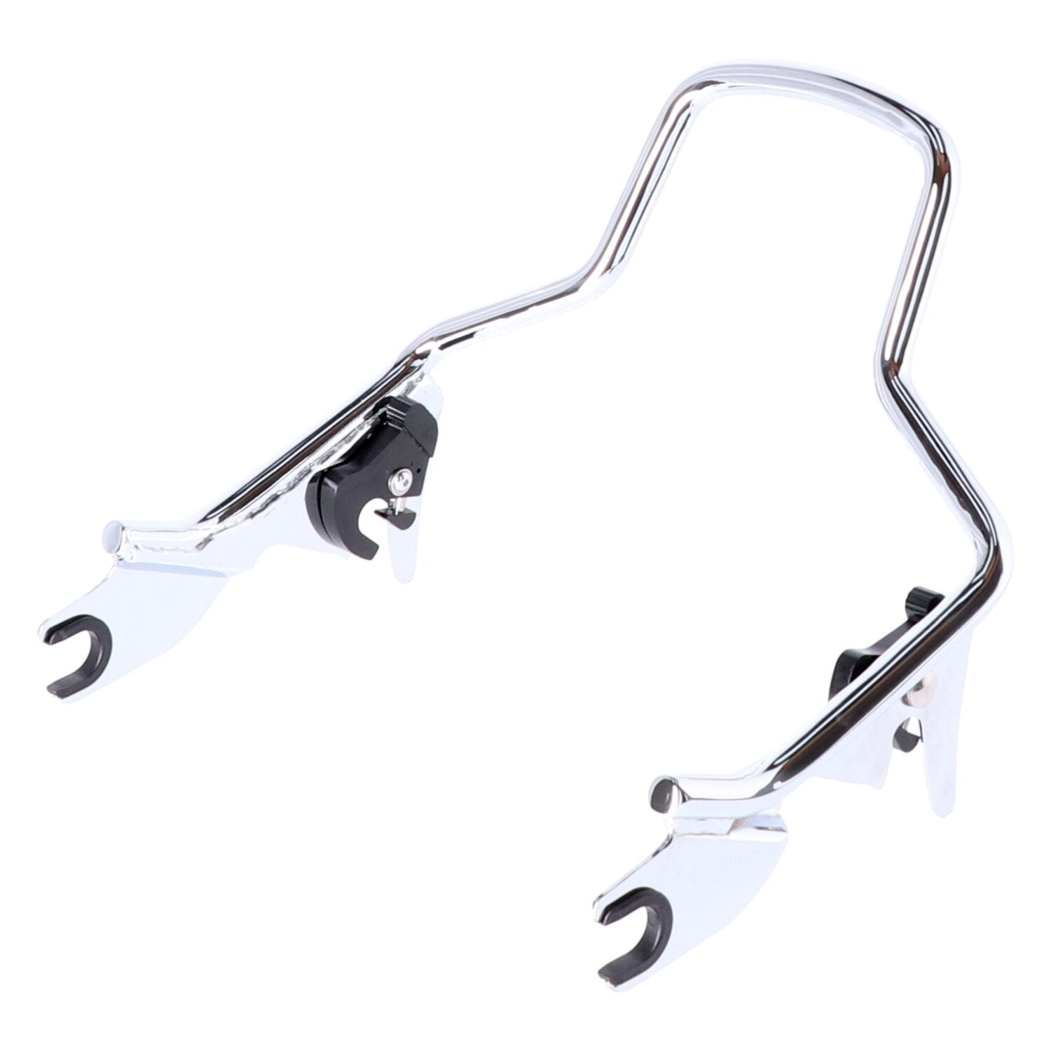 MCS Sissy bar kit 9.5" 1-piece upright - Chrome