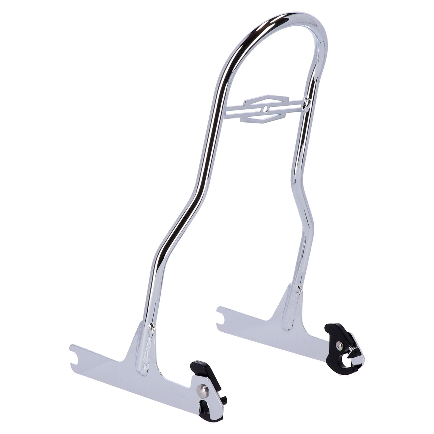 MCS Sissy bar kit 17.50" upright chrome