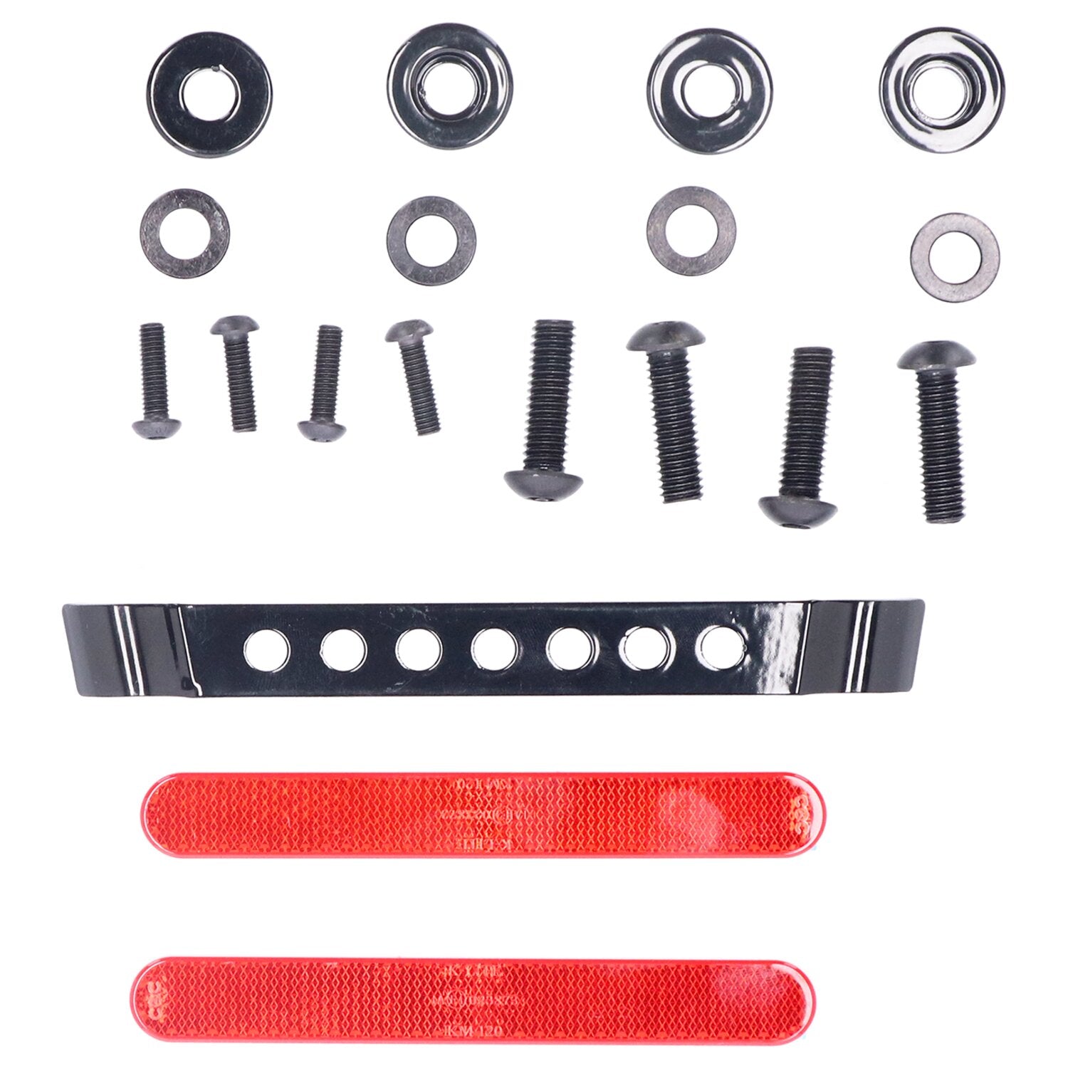 MCS Sissy bar kit 21" upright black