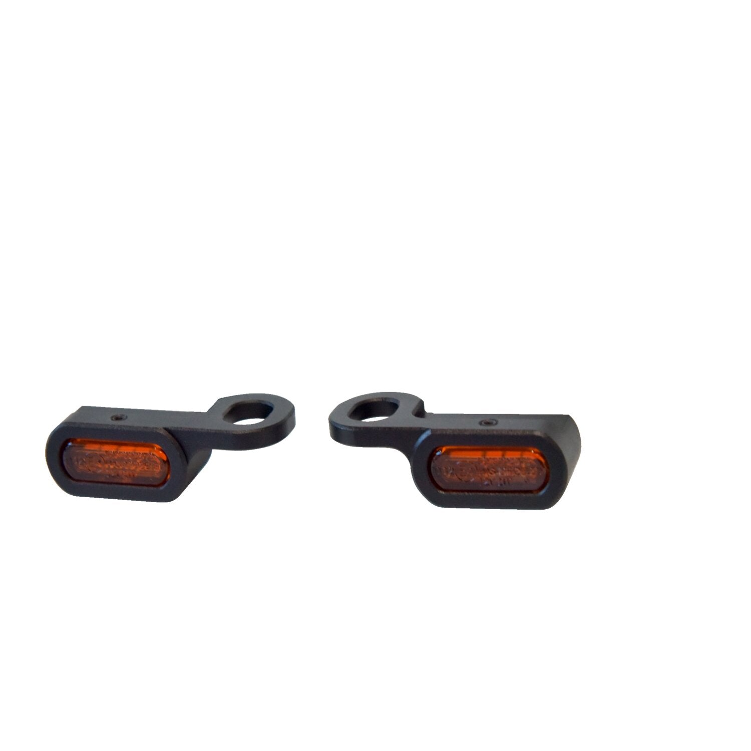 MCS Fastline below bar LED turn signal set - Black