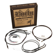 Burly T-bar cable/line kit 12" black