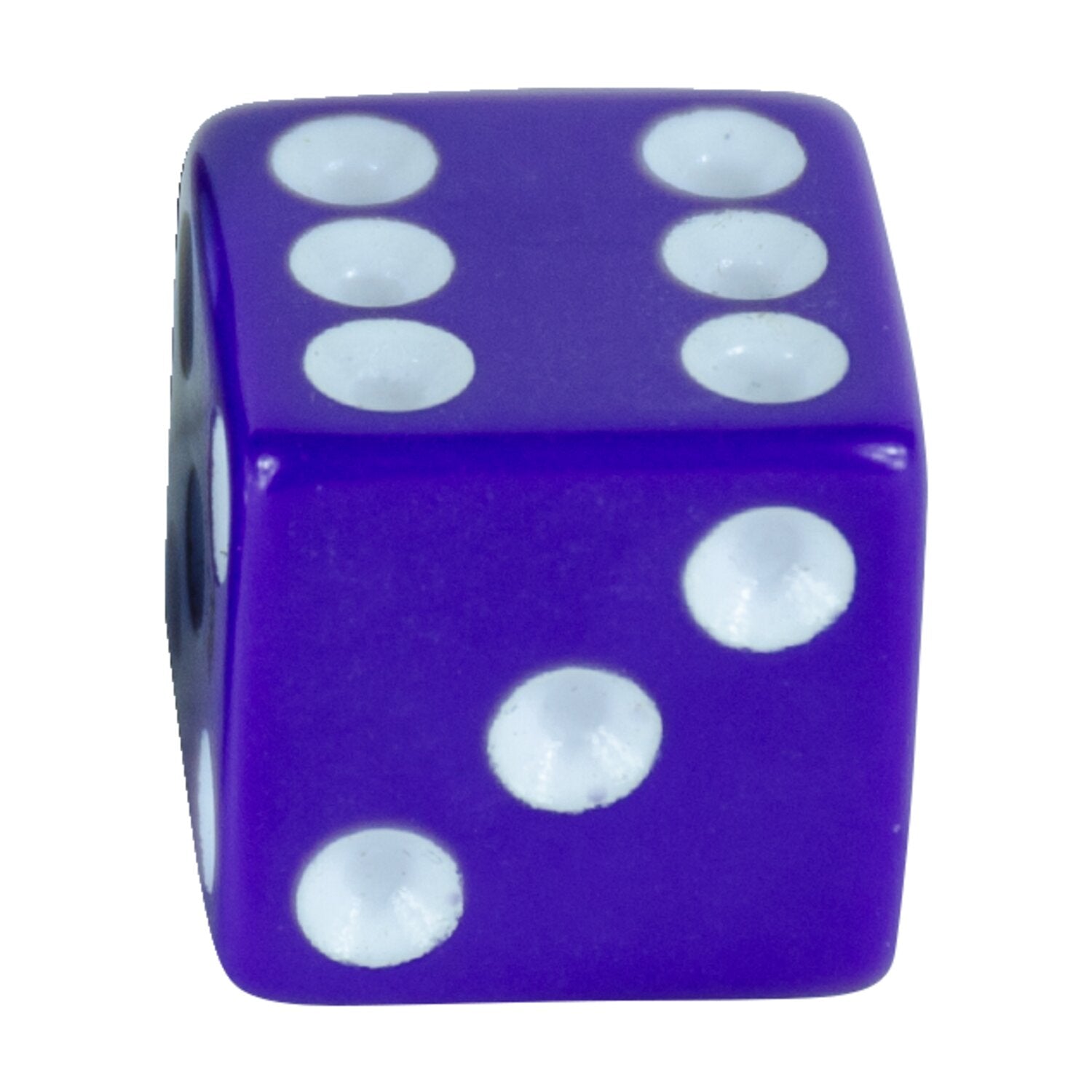Trik Topz license plate mounts dice dark purple
