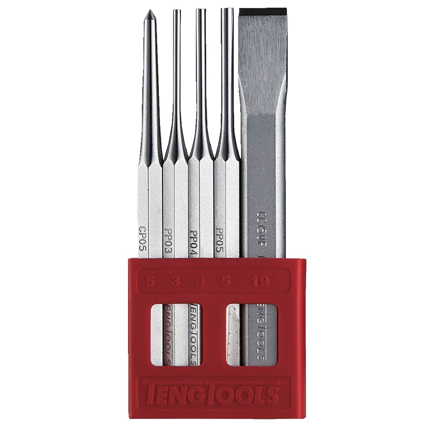 Teng Tools center point and chisel set