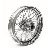 MCS 3.00 x 16 rear wheel 40 spokes chrome