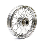 MCS 3.00 x 16 front wheel 40 spokes chrome