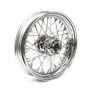 MCS 3.00 x 16 rear wheel 40 spokes chrome
