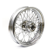 MCS 3.00 x 16 front wheel 40 spokes chrome