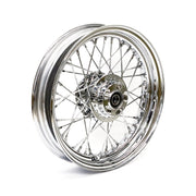 MCS 3.00 x 16 front wheel 40 spokes chrome