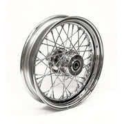 MCS 3.00 x 16 front wheel 40 spoke chrome