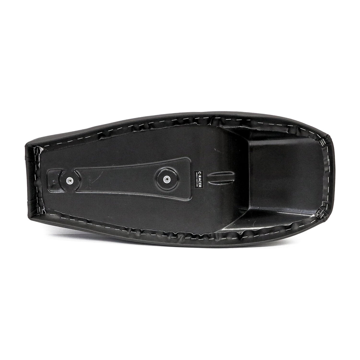 C-Racer Flat Racer SCR4FC seat fully covered - Black