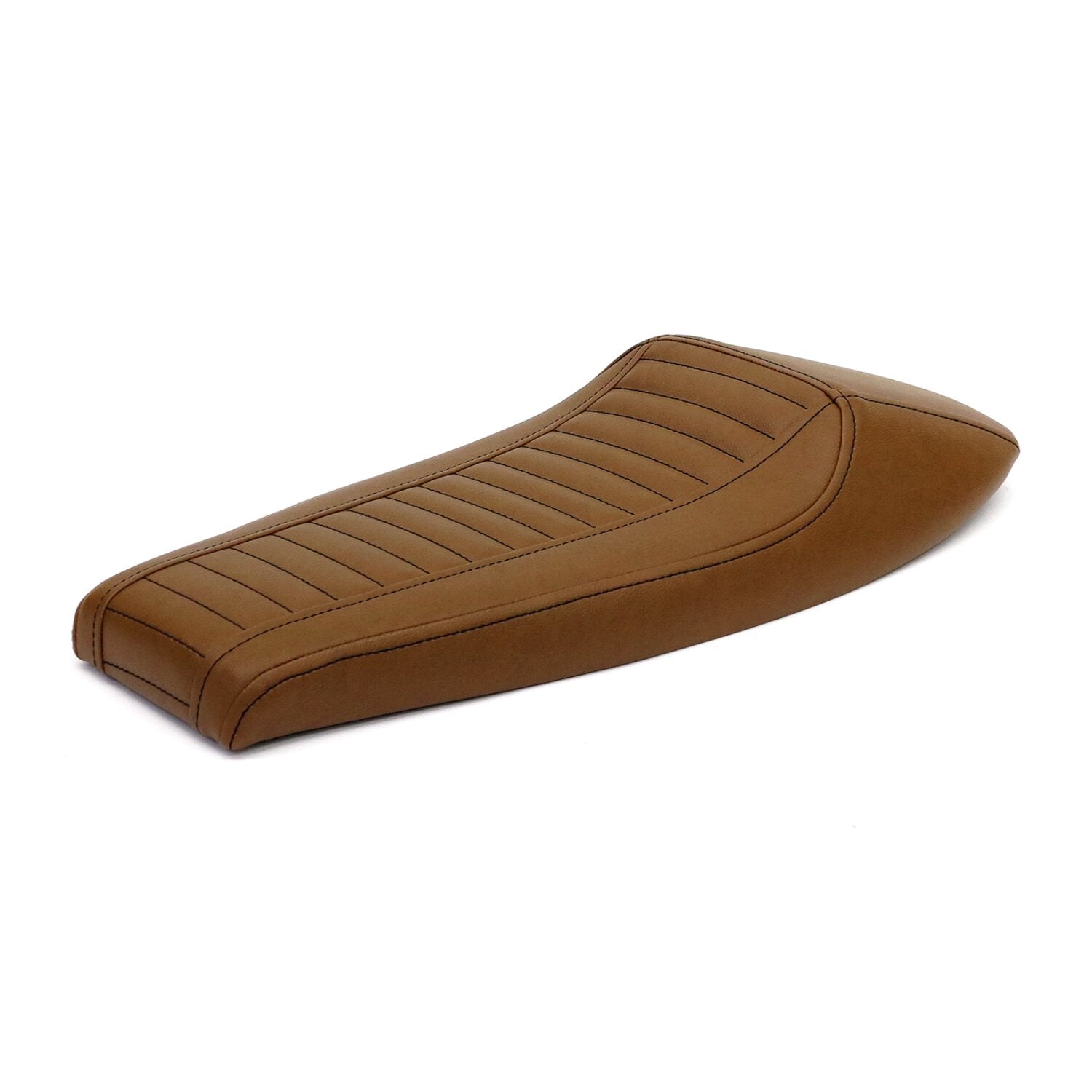 C-Racer Flat Racer SCR4FC seat fully covered - Dark brown