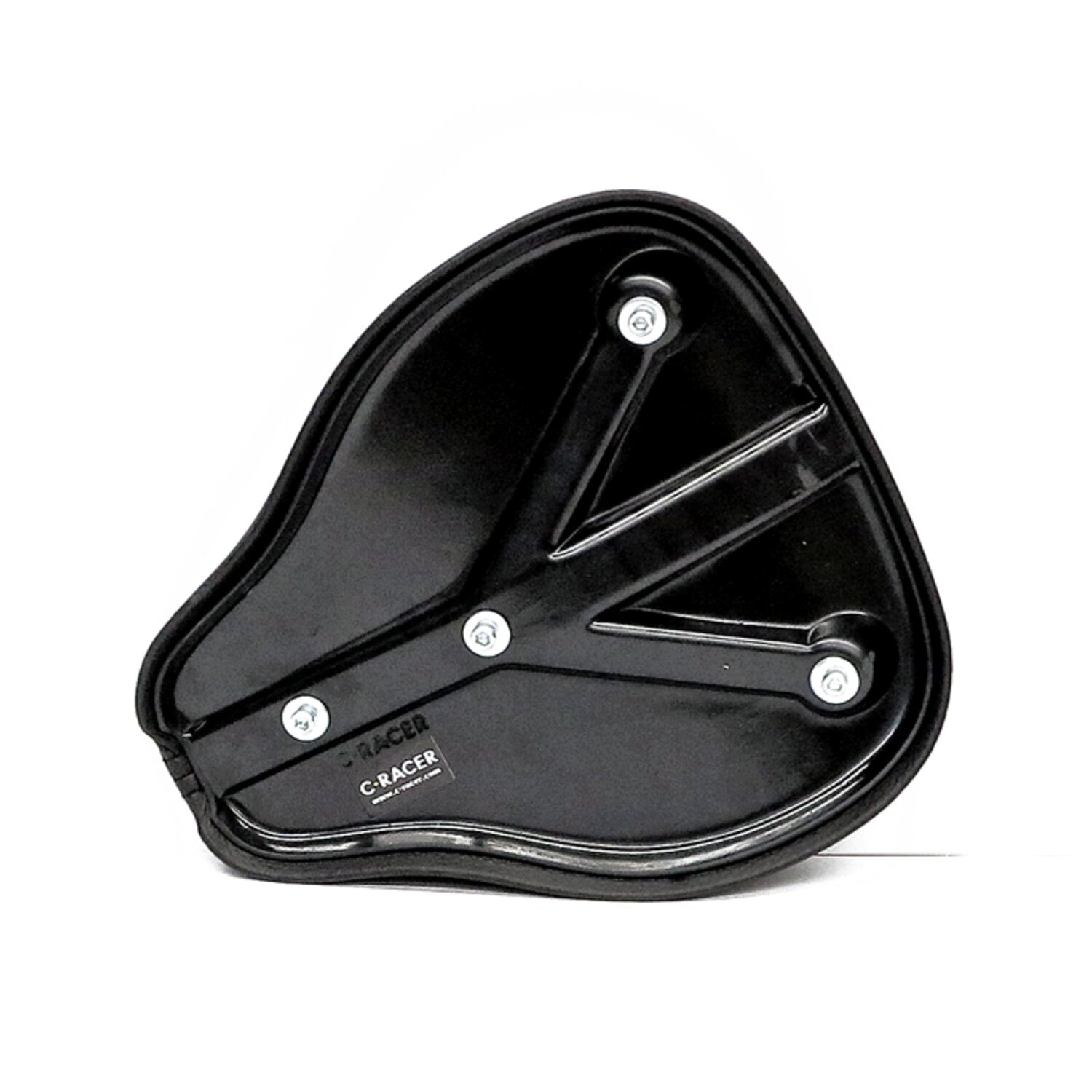 C-Racer Classic bobber solo seat - Small - Black