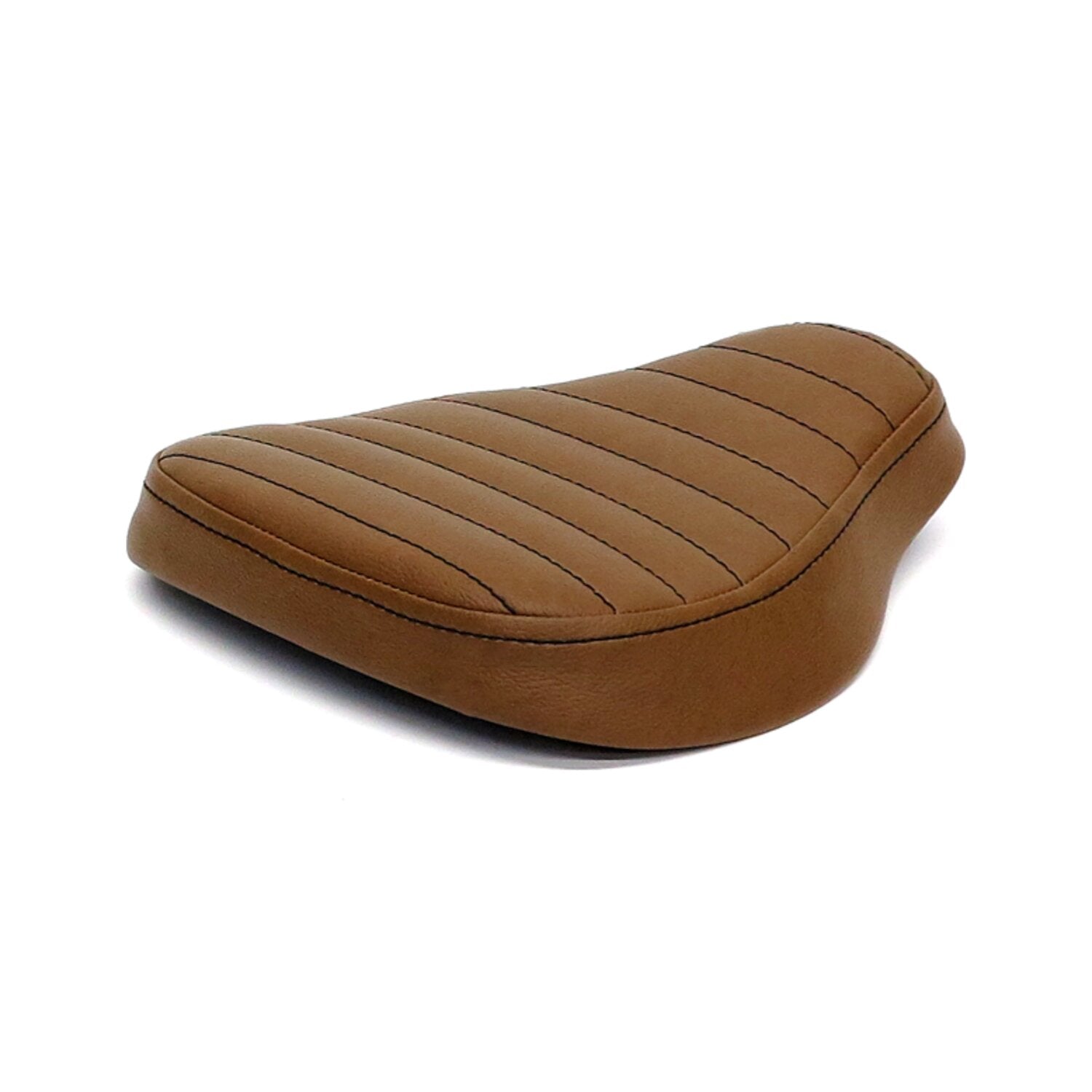 C-Racer Classic bobber solo seat - Small - Dark brown