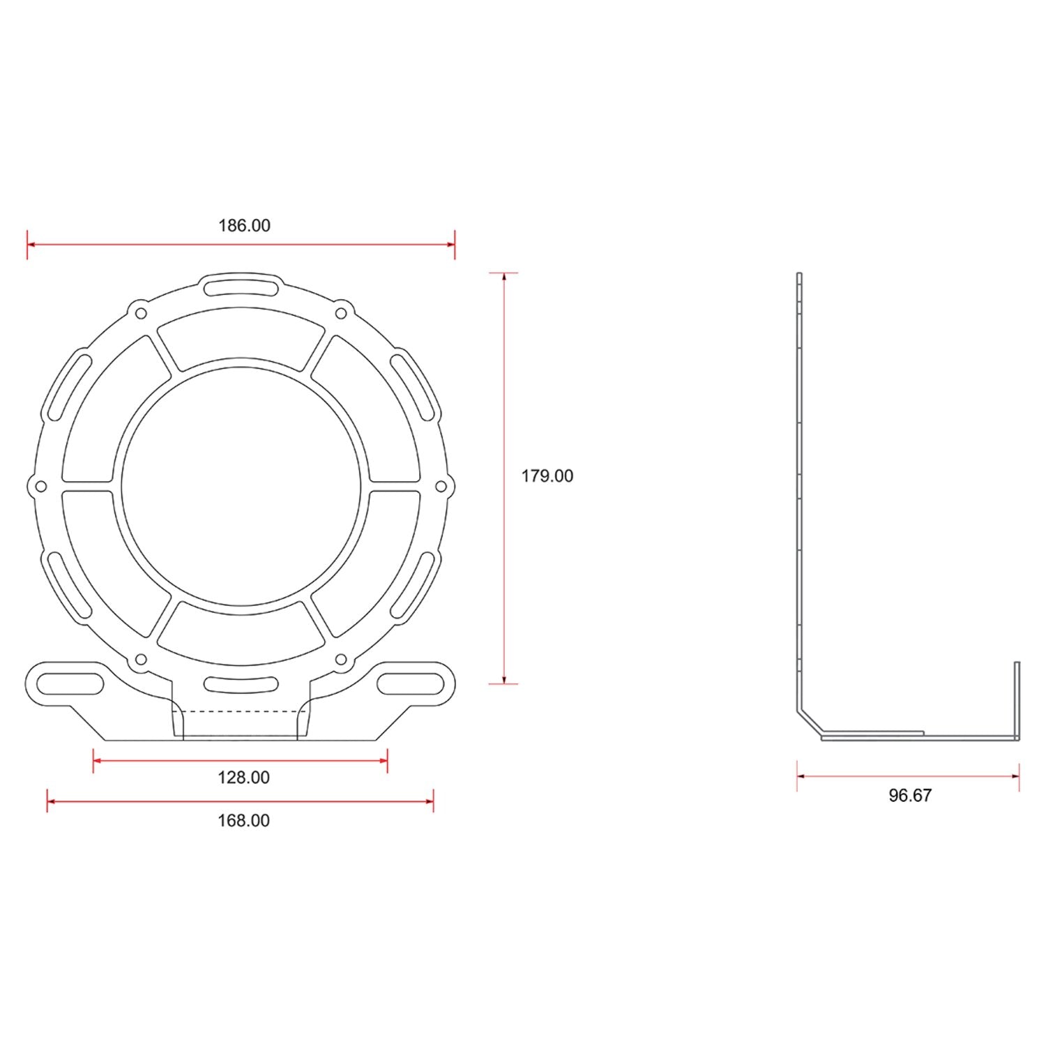 C-Racer universal headlight grill & lens kit No1